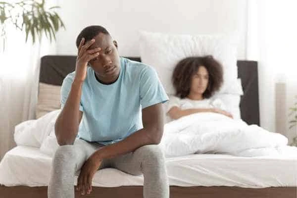 Man upset about ED symptoms Wentworth