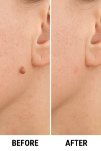 Skin tags removal Wentworth before and after