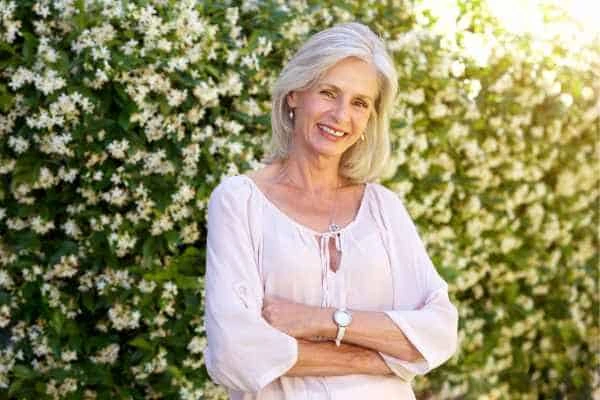 Older woman happy with urinary incontinence treatment Wentworth