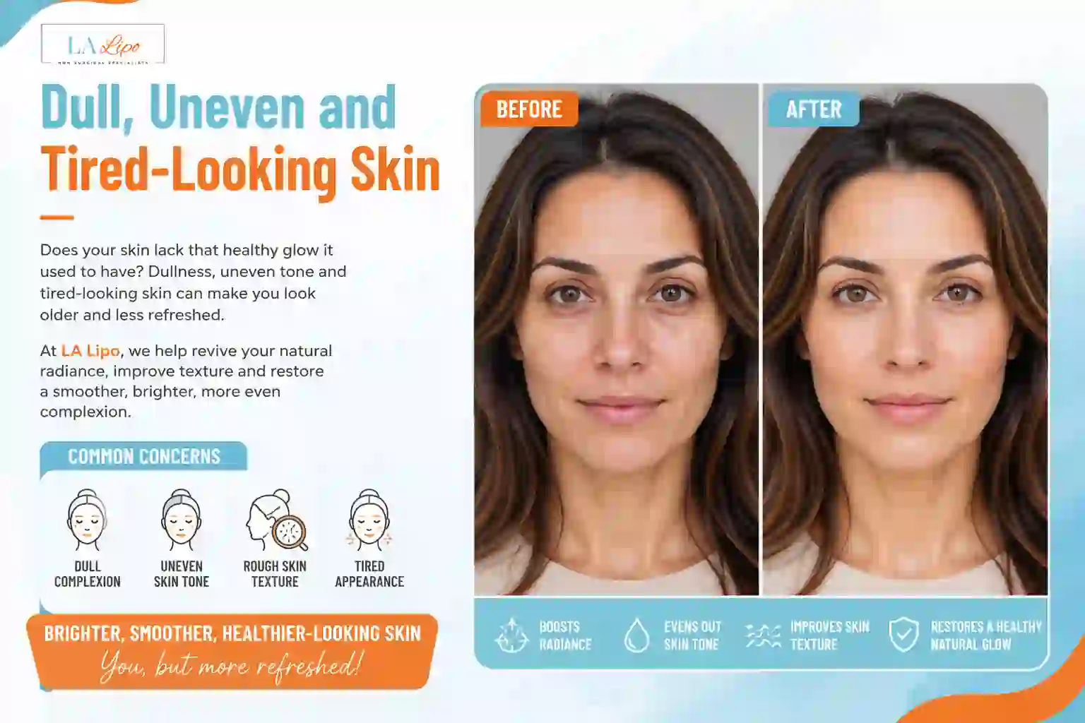 Sign #5: Dull, Uneven and Tired-Looking Skin Wentworth